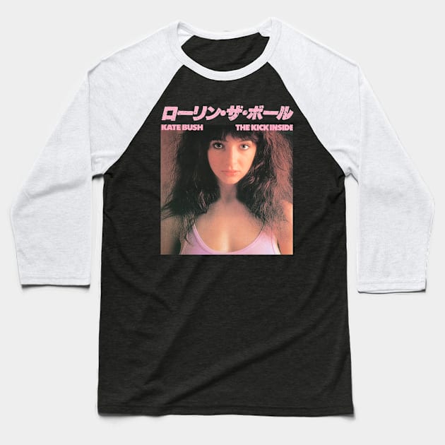 kate bush Baseball T-Shirt by guyfawkes.art